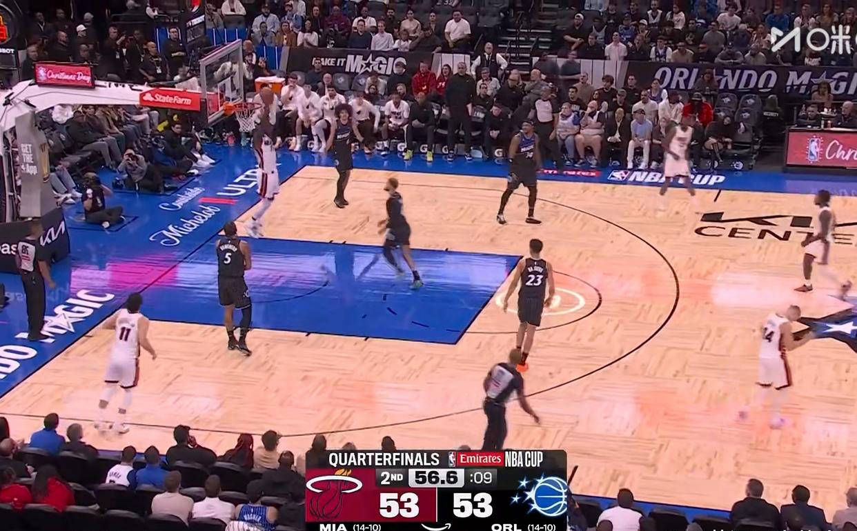 关于热火队再战魔术，主帅全队实力见长的信息